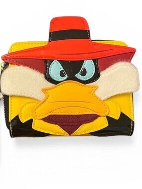 Loungefly Disney Negaduck Wallet Darkwing Duck Villain Character Zip Around New